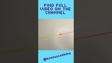 Powerful LINE to LINE Knot #shorts #shortsvideo