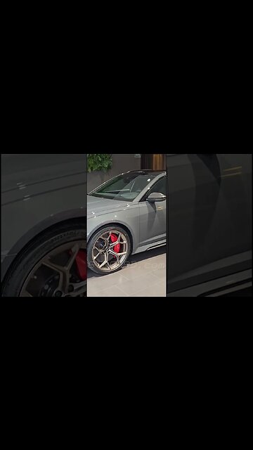 😱Audi RS6 Performamce at Audi Studios Stoclholm, Sweden ❤️ #audi #audirs6 #audirs6avant