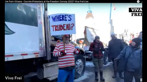 Truth about Racism in Ottawa at the Freedom Convoy 2022 credit to Viva Frei