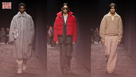 Zegna Menswear Winter 2023 Full Runway Show - THE OASI OF CASHMERE