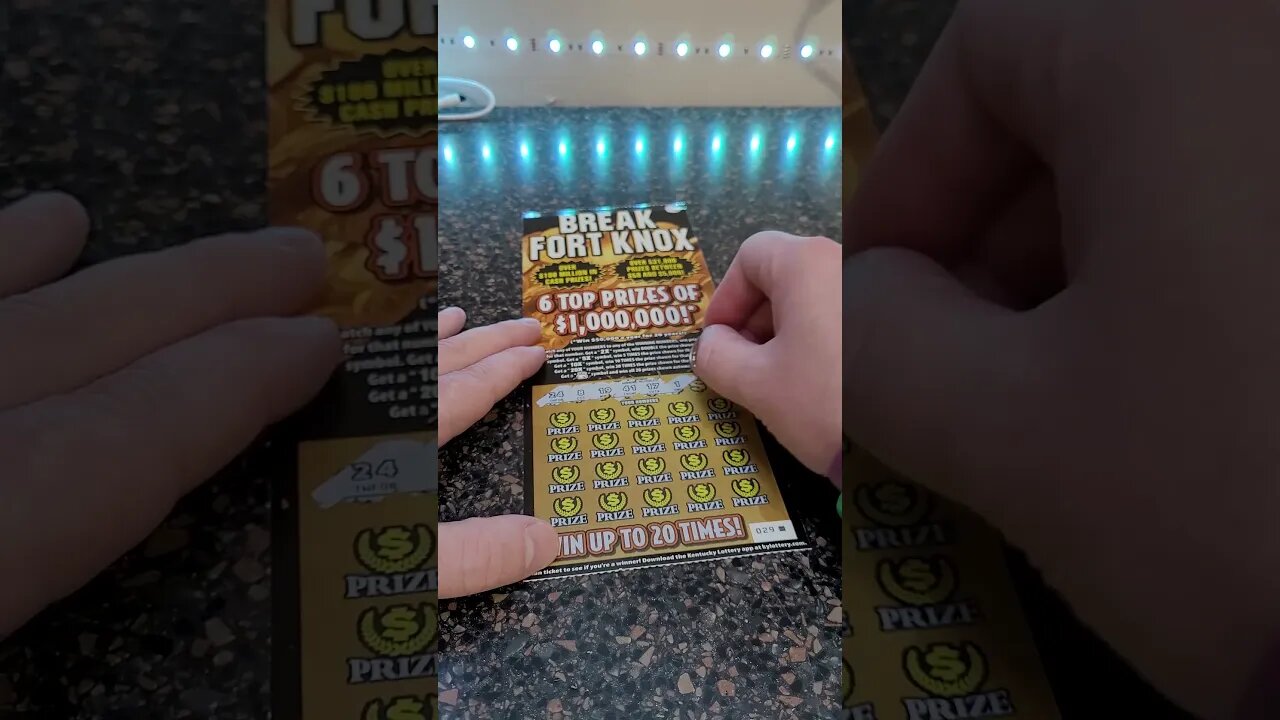 Winning 20X on $20 Lottery Ticket Scratch Off!