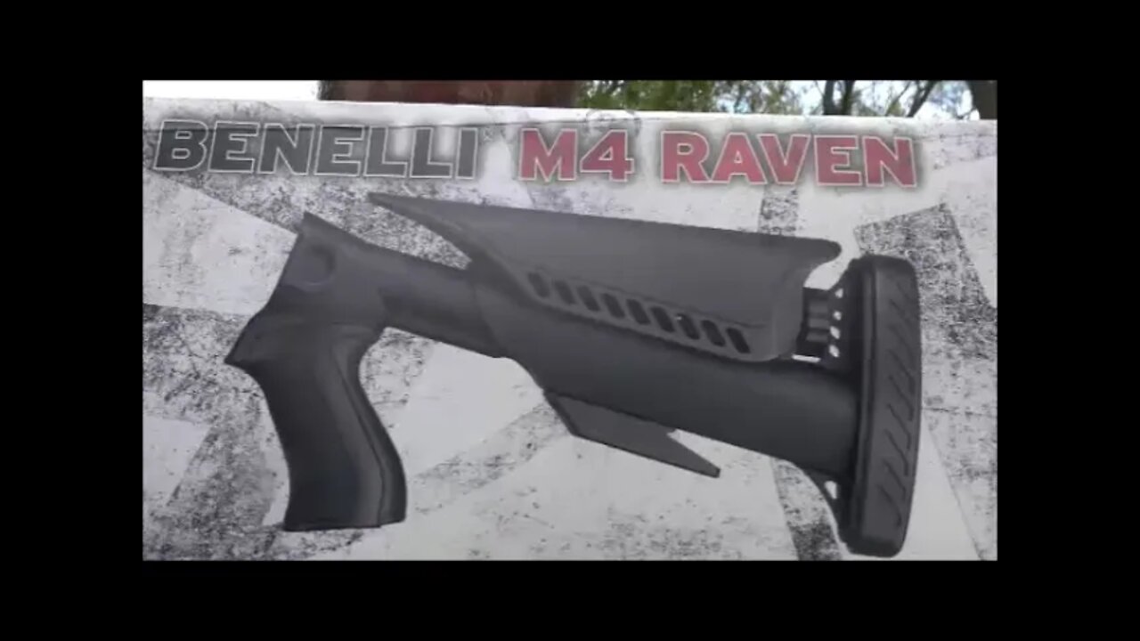 ATI Benelli M4 Raven Stock!