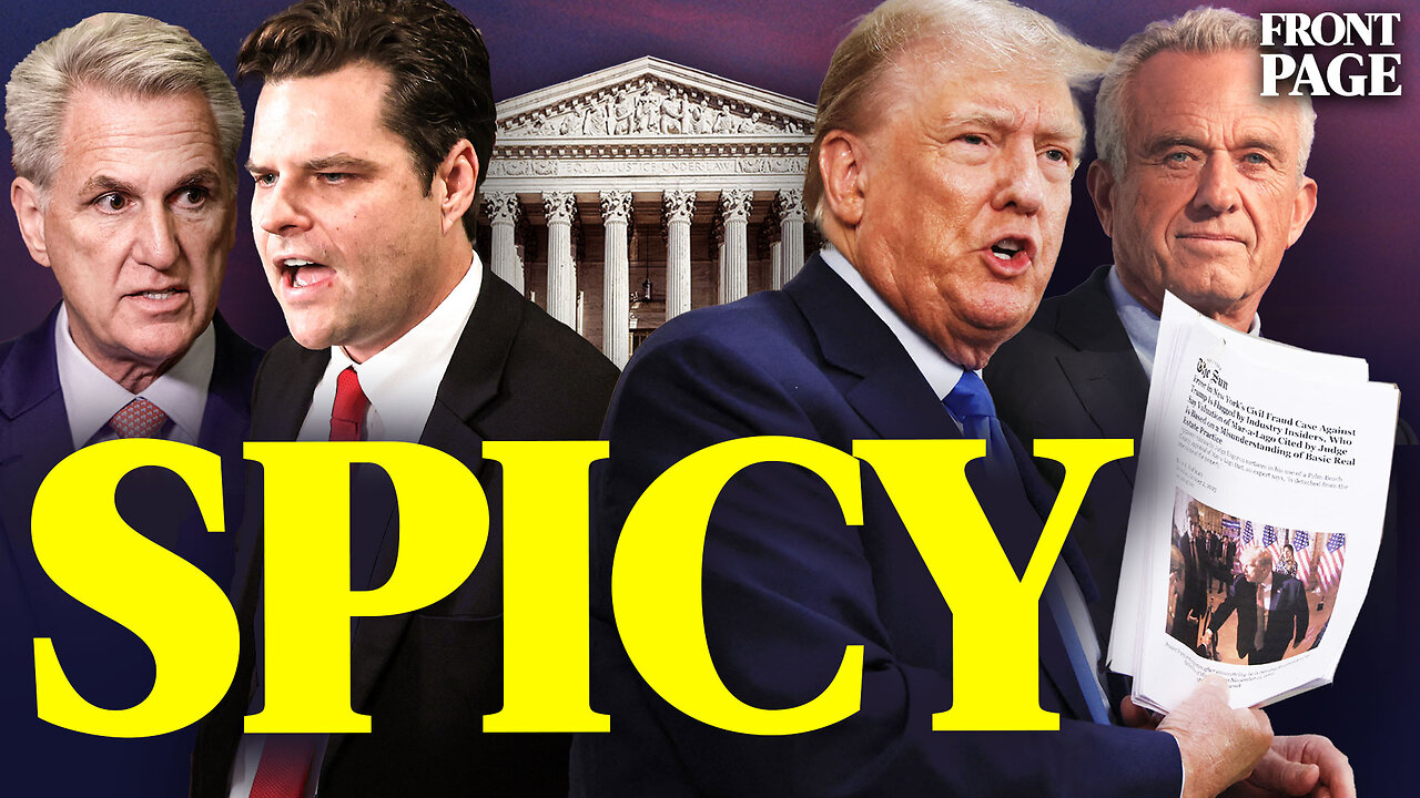 Trump winning in NY; SCOTUS DENIES Blocking Trump In 2024; McCarthy To Be IMPEACHED?; RFK’s Big Move