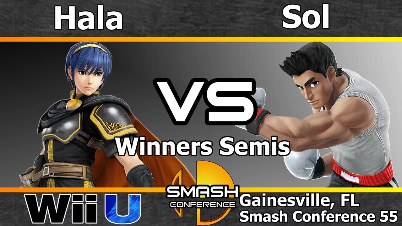 Hala (Marth) vs. Noble|Sol (Little Mac) - Winners Semis - SC55