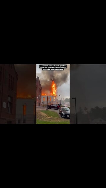 Lighting Strikes Gay Church