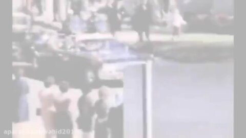 The moment of the assassination of John Kennedy death