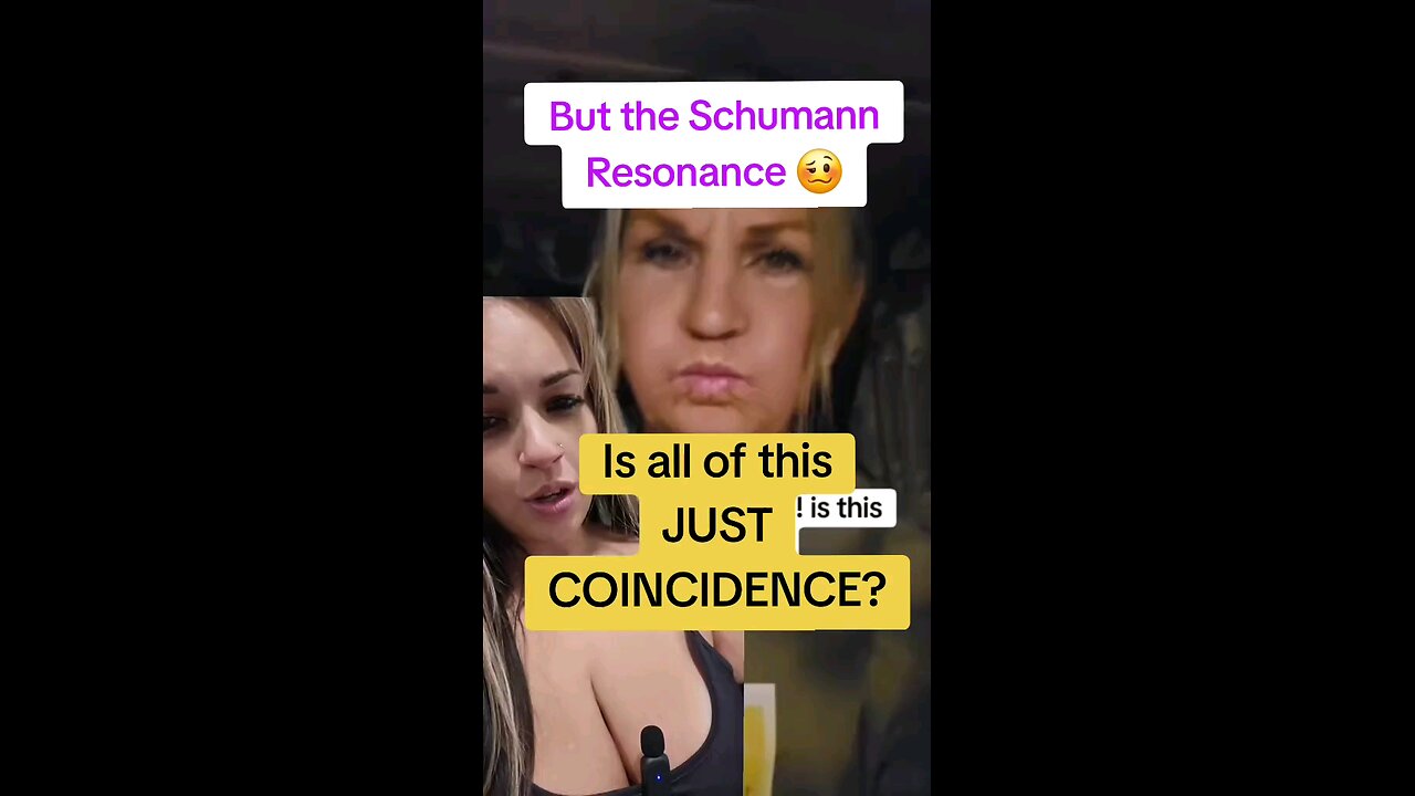 Is it all Coincidence? The Schumann Resonance says: NO! FOLLOW: @The Ginger Witch Haus 💫🖤🥰😘