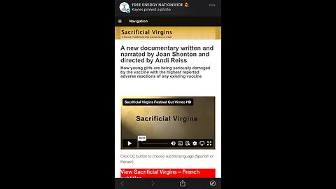 Checkout film HPV vaccine victims Sacrificial Virgins