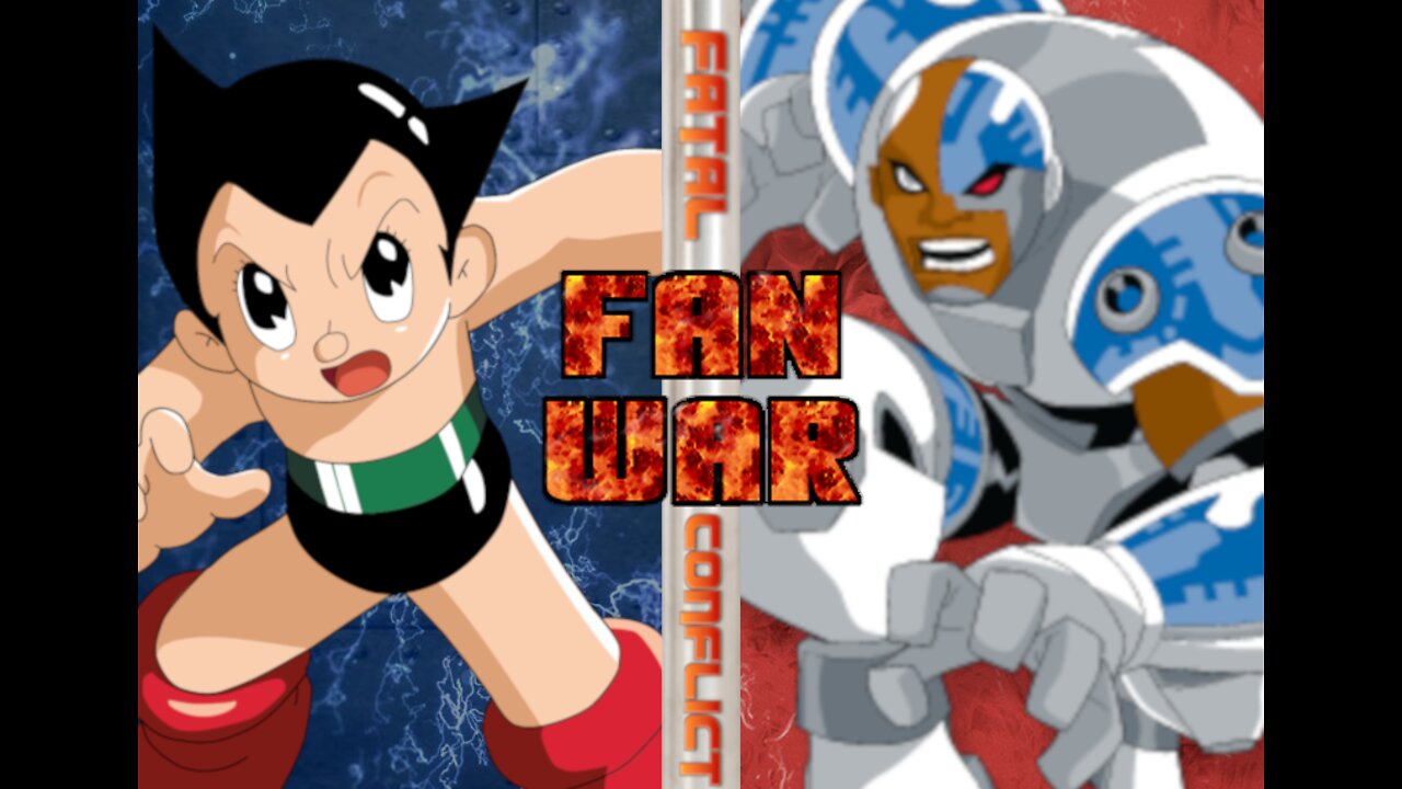 Astro Boy vs Cyborg (Kobunsha vs DC) - Fan War: Fatal Conflict!