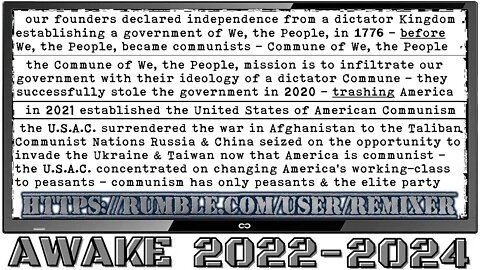 United States of American Communism (U.S.A.C.) established 2021