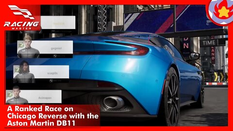 A Ranked Race on Chicago Reverse with the Aston Martin DB11 | Racing Master