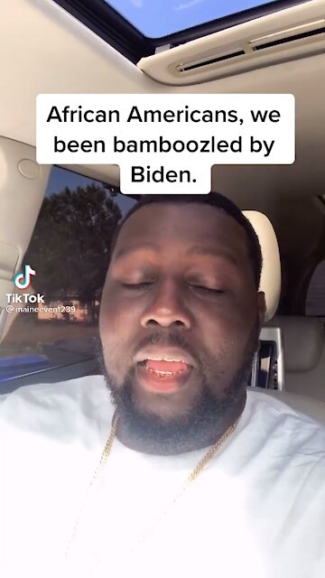 African Americans are being bamboozled by Biden