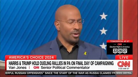 Van Jones from CNN feels "nervous and worried" about Kamala Harris' prospects in Pennsylvania