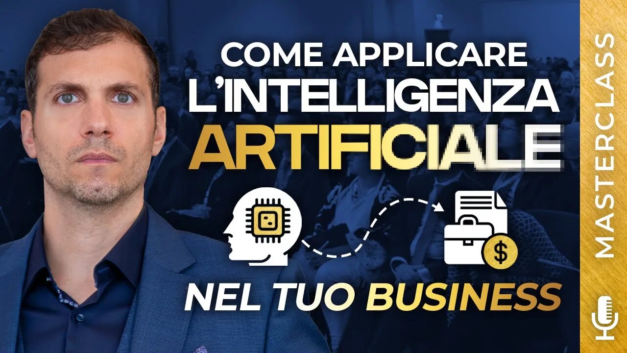 Come applicare l'Intelligenza Artificiale nel tuo business | LIVE Masterclass