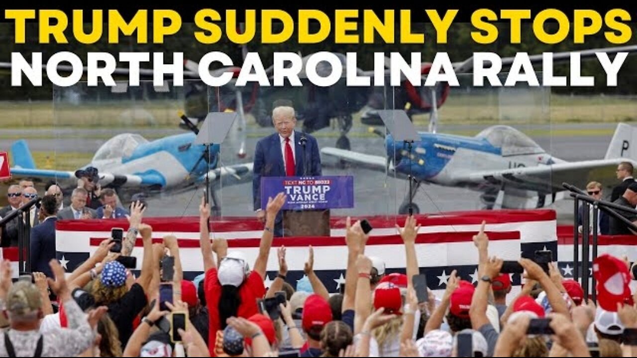 Trump Rally LIVE: Donald Trump Speech LIVE | North Carolina Rally LIVE | US News LIVE | Trump LIVE