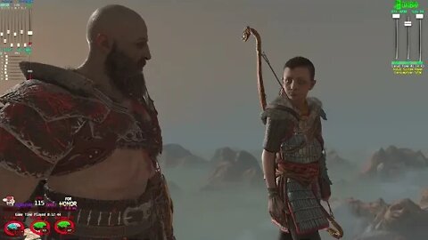 God of War 4k hdr Rota Valkyrie end of game spoiler