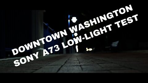 Dave's Low-light Test in Downtown Washington, NC