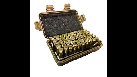 Sealed 9mm ammo box