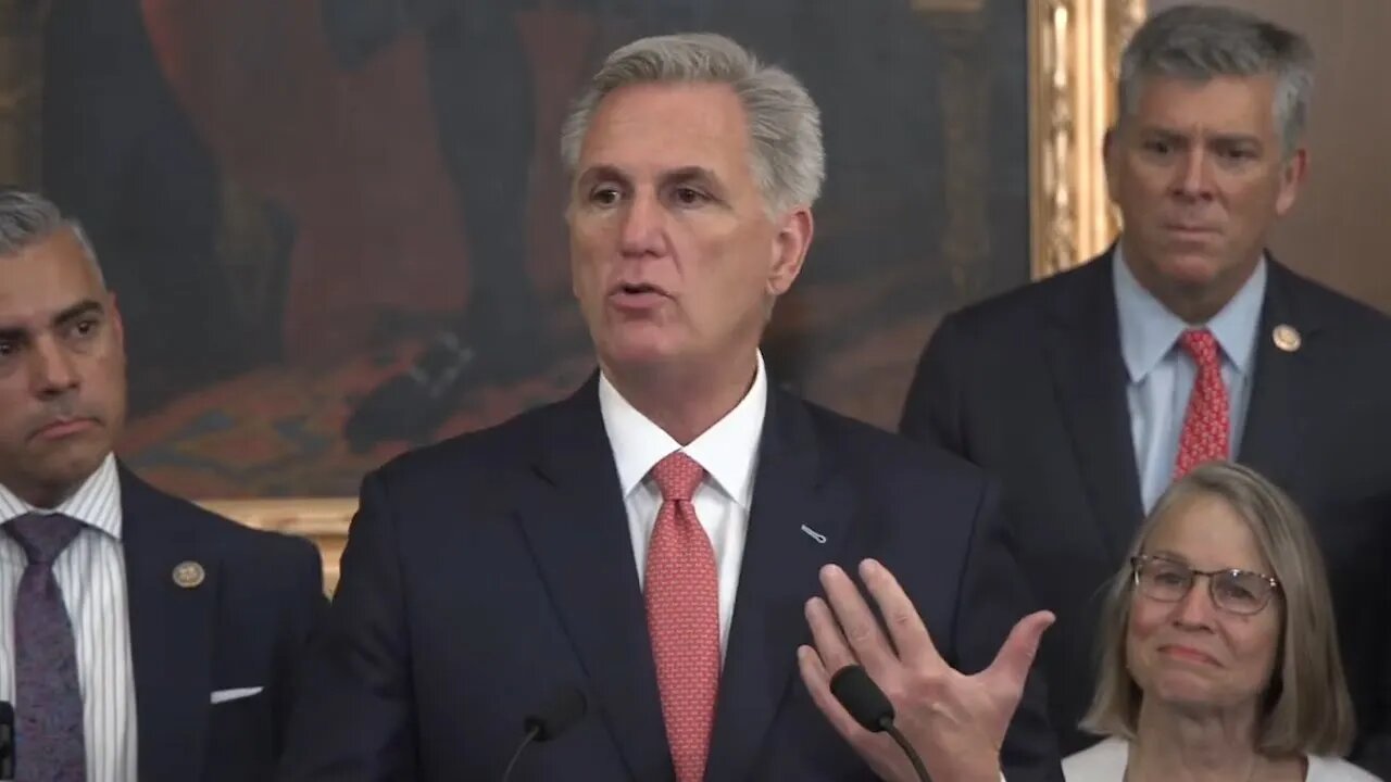 WHY NOT? - McCarthy Tells Biden and Dems to Watch 'Sound of Freedom'