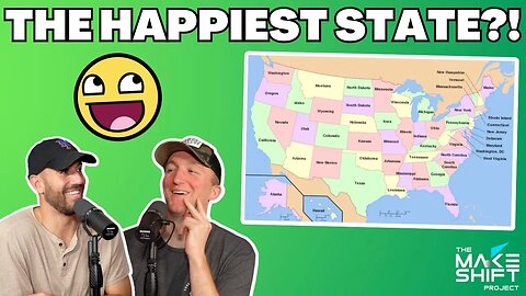 ARE PEOPLE THE HAPPIEST IN THIS STATE?! 😀👀