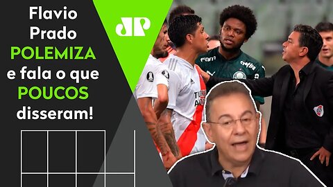 "O Palmeiras ESCAPOU DE CAIR pro River porque..." Flavio Prado POLEMIZA e CRITICA o VAR!