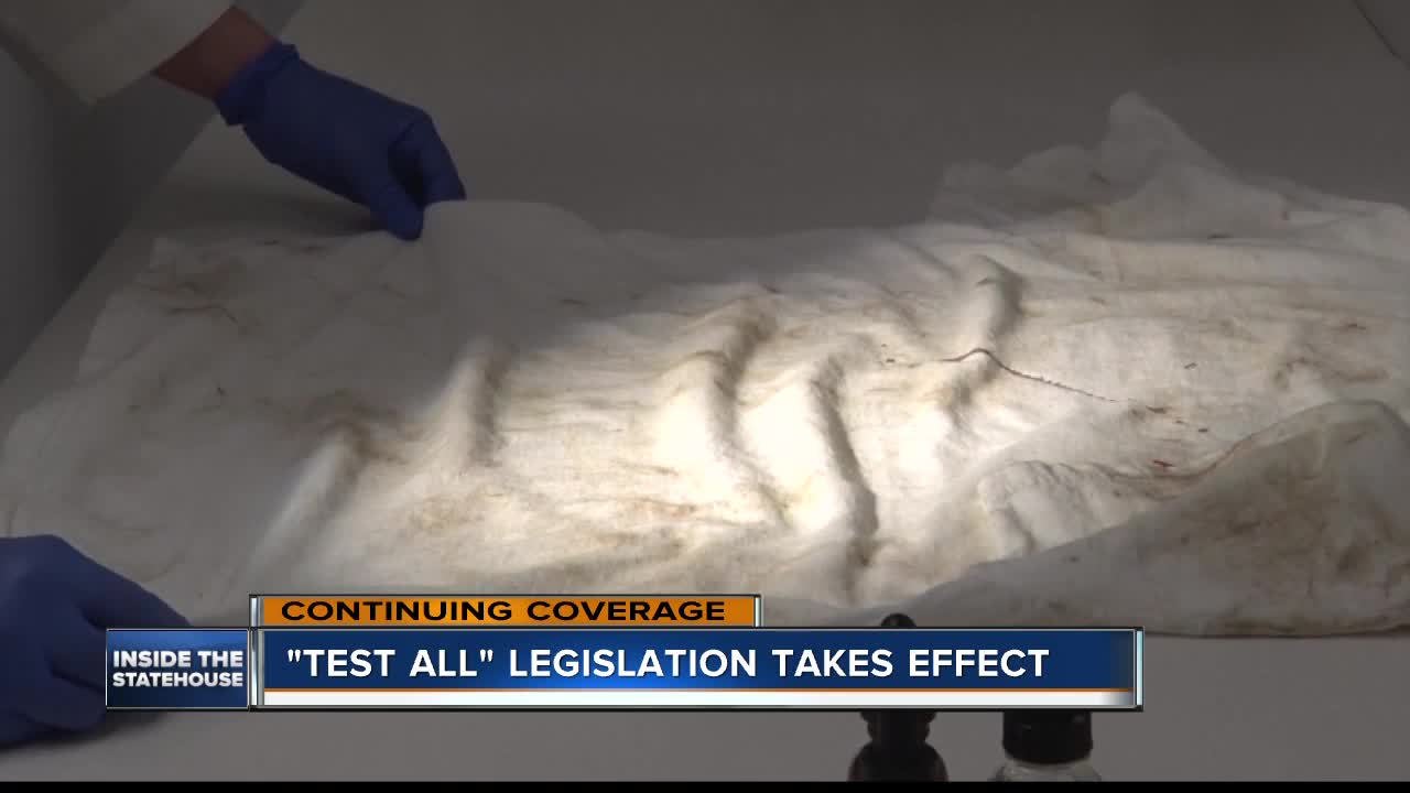 Law requiring state to test all rape kits takes effect