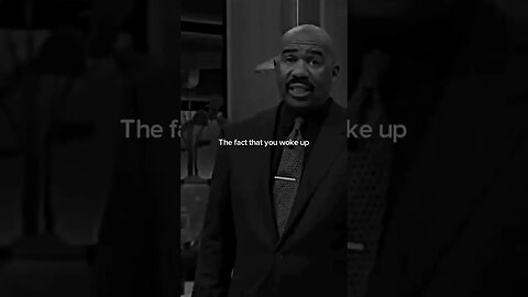 Change your mindset by removing negative thoughts. #steveharvey #speaker #comedian