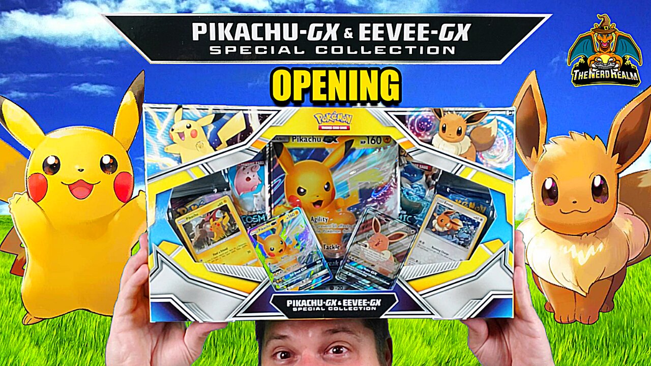 Pikachu GX & Eevee GX Special Collection | Pokemon Cards Opening