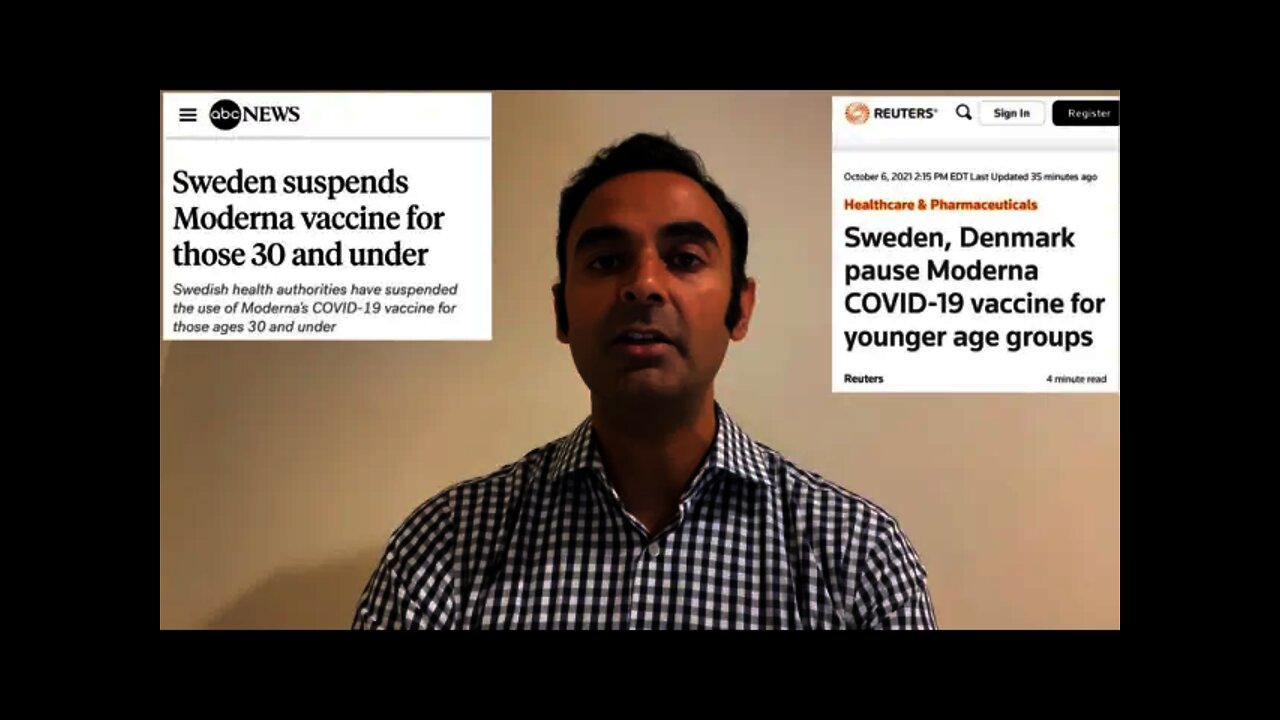 NEWS: SWEDEN, DENMARK suspend Moderna vaccine in YOUNGER AGE groups. What happened?