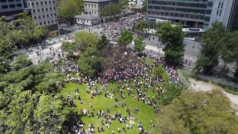 MELBOURNE FREEDOM RALLY 20 NOV 2021