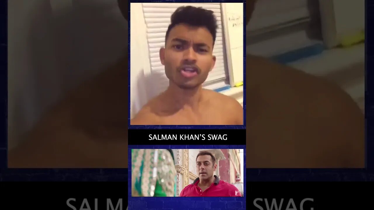 Who else did that back in the days? #SalmanKhan #Sultan #DubSmash