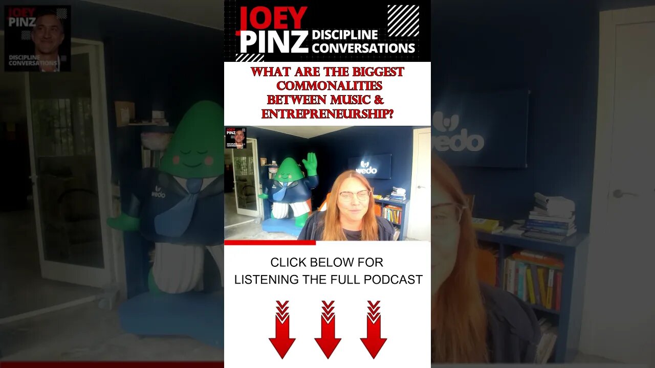 #231 Indiana Gregg: Music to Entrepreneur | Joey Pinz Discipline Conversations #shorts