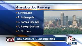 Indianapolis named No. 2 city in country for jobs