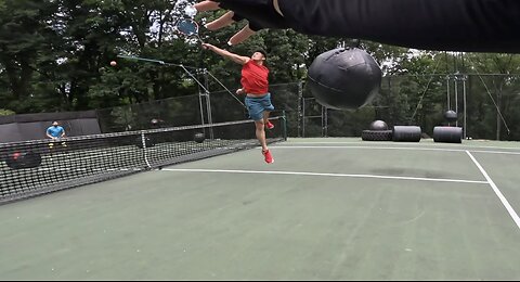 What stands out more here? Kage's Awesome Athleticism...or His Terrible Technique!