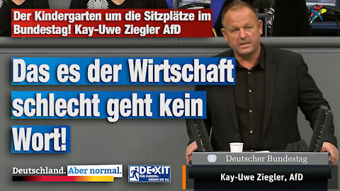 Der Kindergarten um die Sitzplätze im Bundestag! Kay-Uwe Ziegler AfD