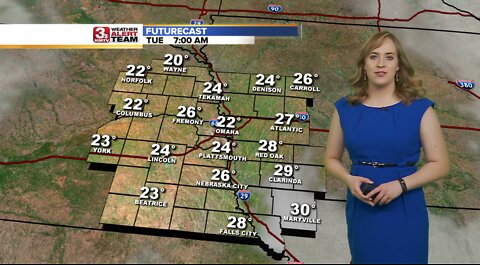 Audra's Tuesday Forecast