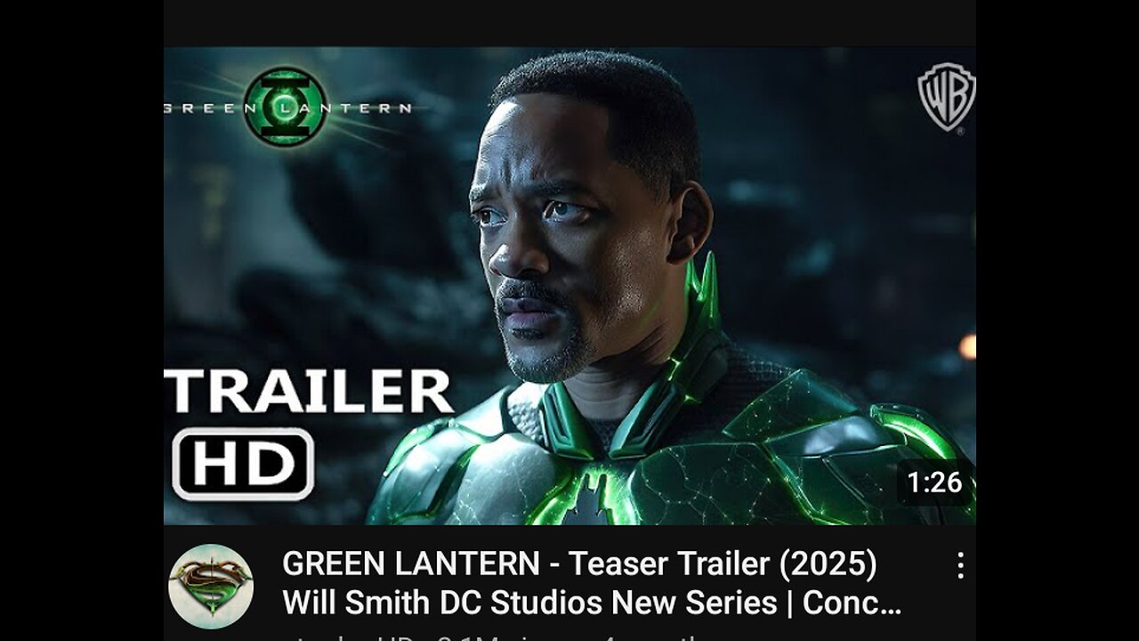 Green Lantern trailer 2025