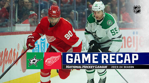 Recap: Stars at Red Wings 1.23.24