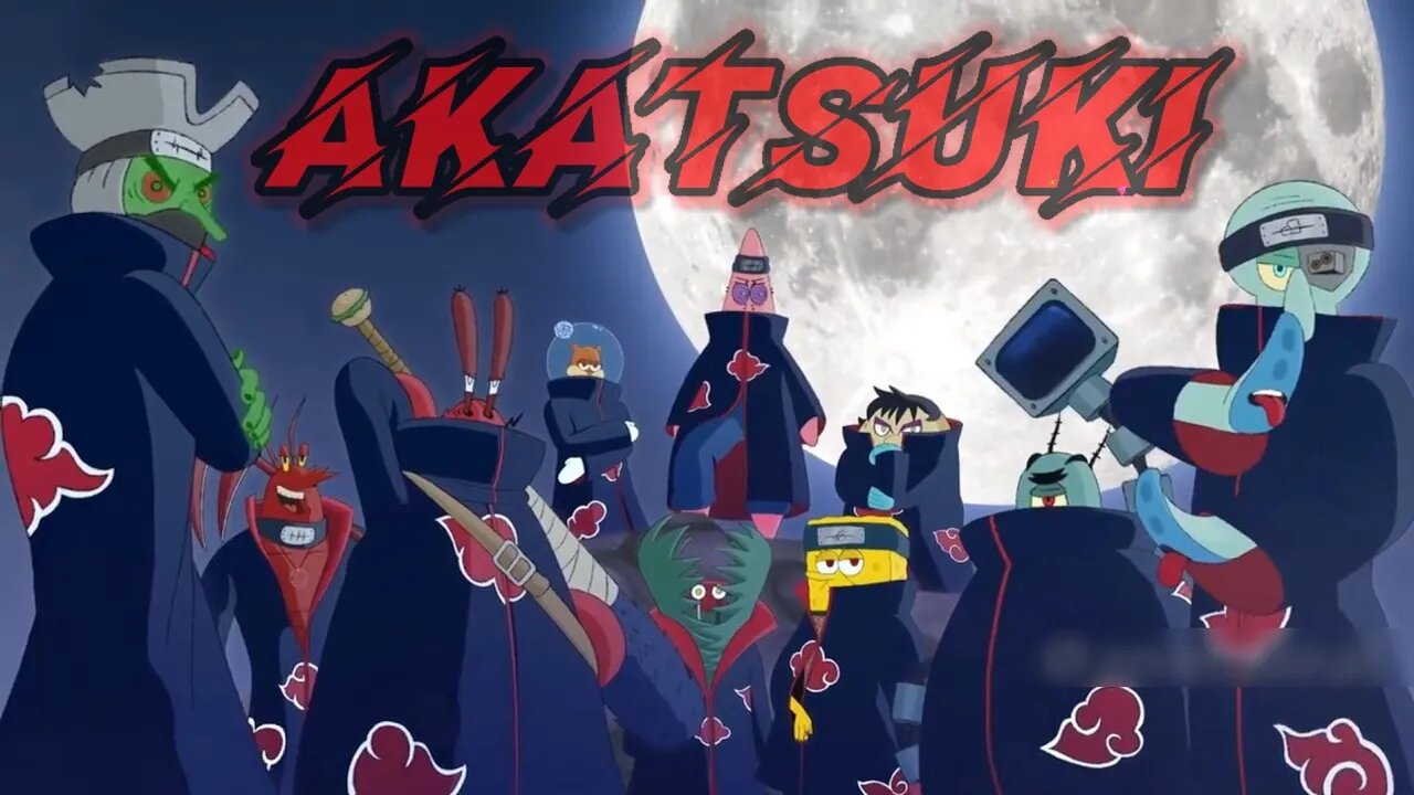 If Akatsuki members were Selected by Disney [Sponge]