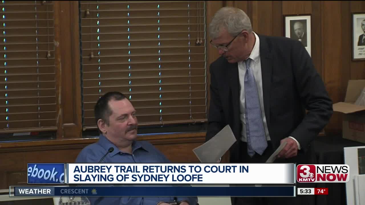 Aubrey Trail in Court