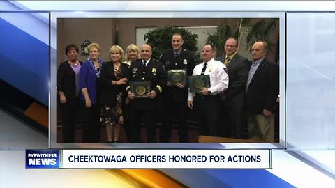 Cheektowaga police honored after Dollar General shooting