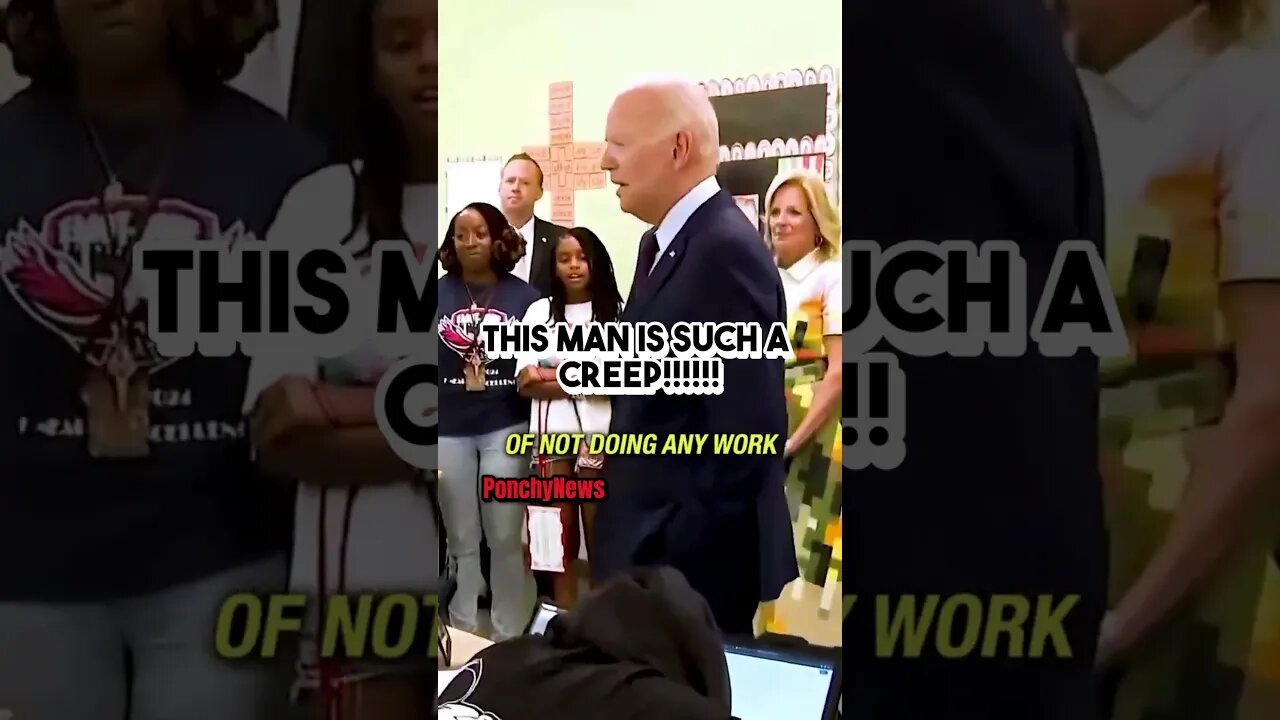 'What's the matter baby': Biden makes CREEPY COMMENT to student! #shorts #news #politics #congress