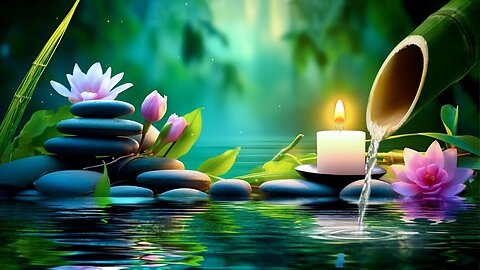 Relaxing Music Relieves Stress, Anxiety and Depression, Sounds of Nature and Water Sound, Calm Music