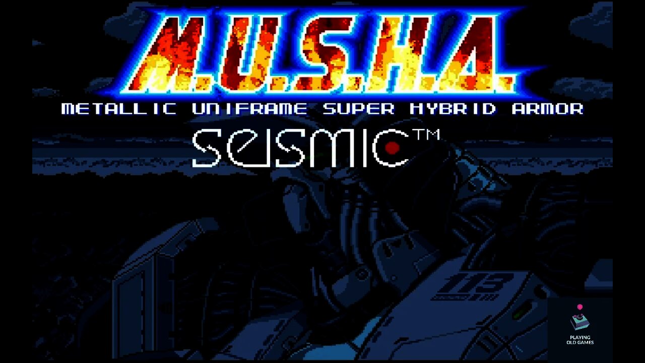 MUSHA - Sega Genesis - Short play