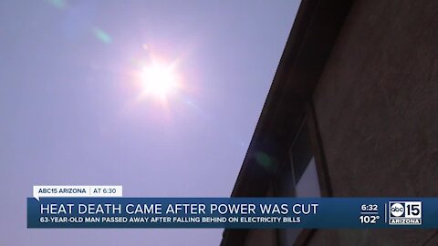 Heat death came after power was cut