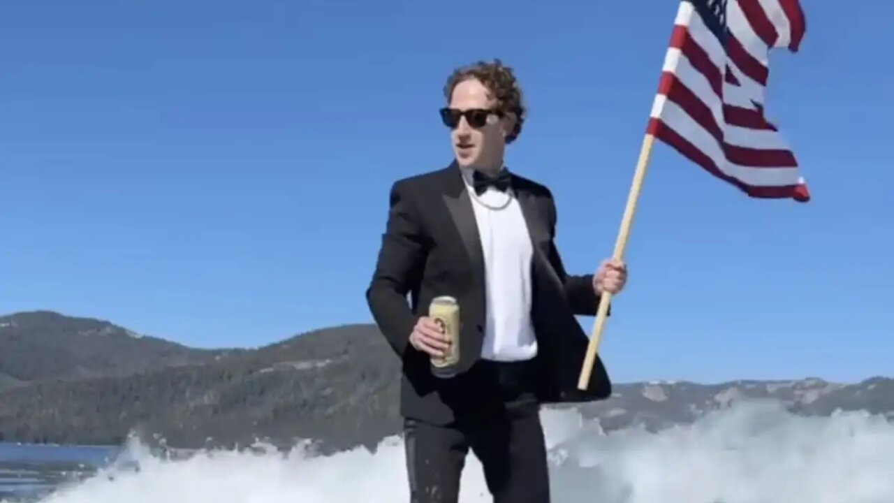 Zuckerberg Pretending to be Patriotic on the 4th of July