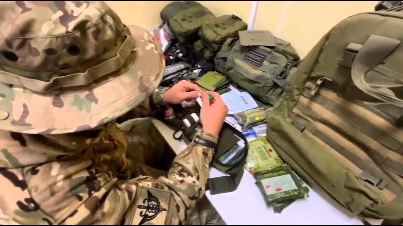 First aid kits In battle, we recommend them