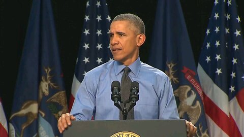 Obama asking for water in Flint, Michigan