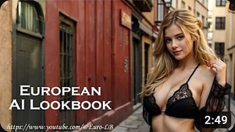 [AI Art] European Model #6/ AI #european #bikini #lingerie