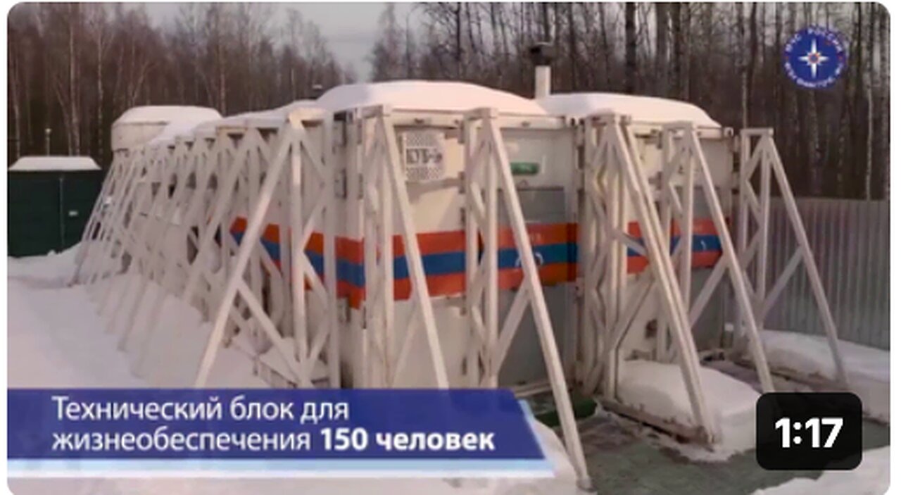 Russia mass production of mobile bomb shelters capable of withstanding nuclear shockwaves, radiation